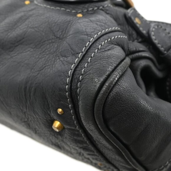 Chloe Black Paddington Medium Handbag 02-05-53 155299 - Picture 3 of 10